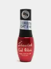 Конфетный гель-лак Кошачий глаз Кристал Crystal 5D Shanilak Cat Eye, 10 мл