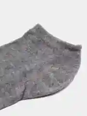 Голубой носки мужские, женские, короткие, универсальные