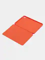Оранжевый стильный чехол со шторкой для iPad