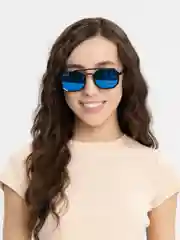 Синий очки солнцезащитные