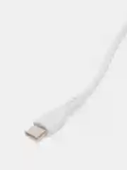 Белый кабель USB-C Borofone BX51 Triumph, Type-C-Lightning, белый, 3A, 60W, 1 м