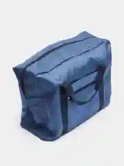 Синий меланж дорожная складная сумка
