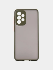 Чехол Samsung Galaxy A33, Самсунг Галакси А33 5G пластиковый матовый с цветными кнопками