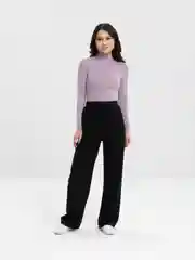 Белый брюки кюлоты из плотной ткани