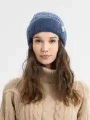 Индиго шапка женская "Ива"