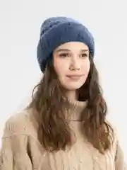 Индиго шапка женская "Ива"