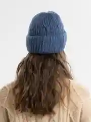 Индиго шапка женская "Ива"