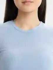 Светло-синий топ женский