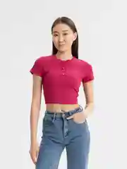 Розовый топ женский