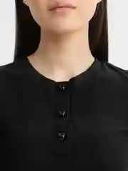 Черный топ женский