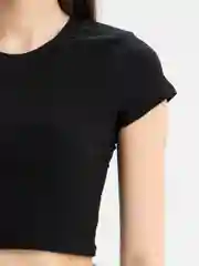 Черный топ женский
