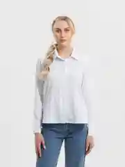 Белый рубашка женская