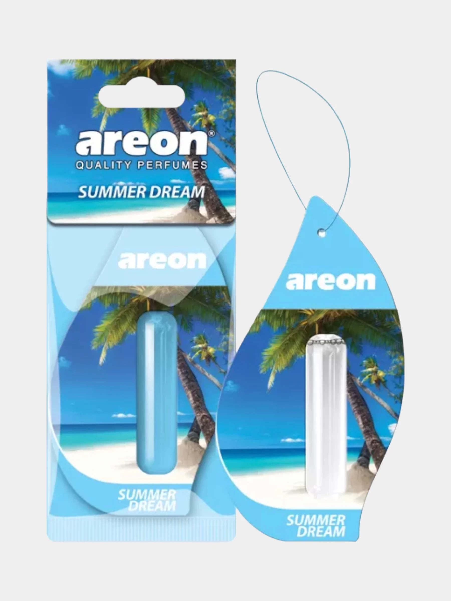Ароматизатор воздуха для авто Areon Liquid, подвесной, гелевый