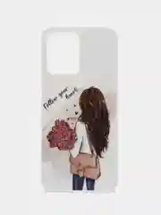 Белый чехол с рисунком на Realme C35 (Реалми С35)