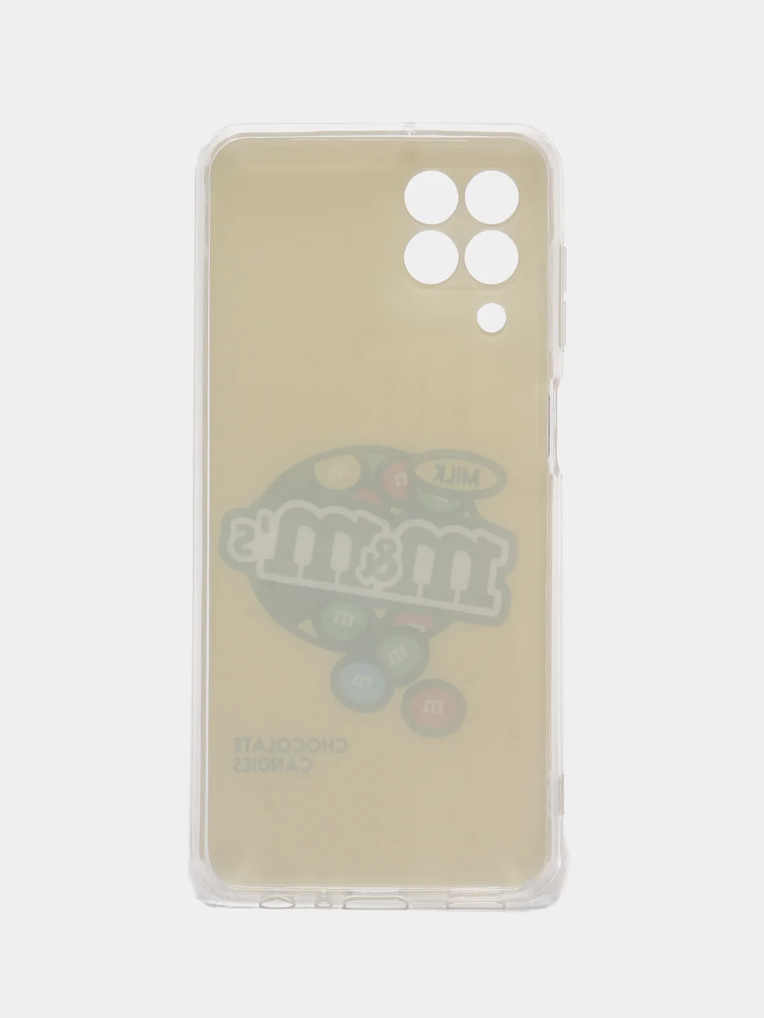 Светло-оранжевый чехол для Samsung Galaxy M33, Самсунг Галакси М33, с рисунком