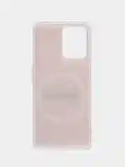 Розовый чехол с рисунком на Realme C35 (Реалми С35)