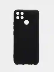 Черный чехол для Realme Narzo 50A (Реалми Нарзо 50А), черный, силиконовый