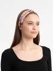 Розовый женская повязка, на голову
