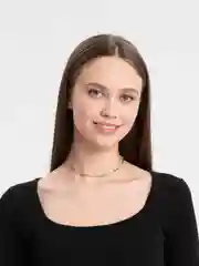 Ожерелье-чокер из цветных камней