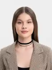 Двойной чокер, с подвеской / Чокер с треугольником