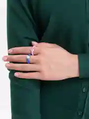 Красный кольцо из бисера, набор