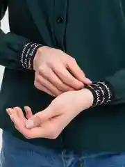 Тёмно-зелёный рубашка женская