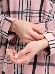 Розовый рубашка женская, в клетку, оверсайз