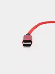 Красный otg (отг) переходник Type-C на USB с проводом. Красный, черный, синий, золотой