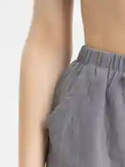 Серый шорты женские хлопковые