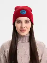 Красный шапка бини унисекс