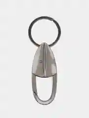 Серебряный брелоки для ключей с карабином