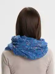 Индиго палантин женский