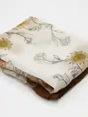 Песочный хаки палантин женский