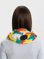 Лесной зеленый палантин женский