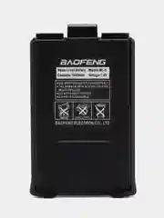 Черный большой аккумулятор для рации BAOFENG UV-5R 1800 mah и 3800 mah