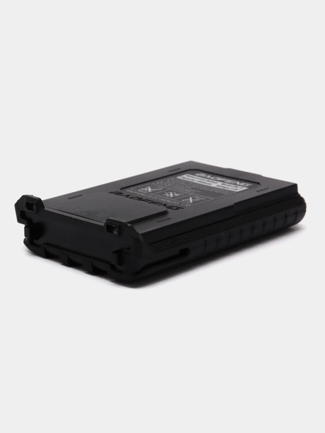 Черный большой аккумулятор для рации BAOFENG UV-5R 1800 mah и 3800 mah