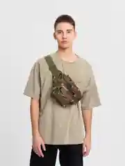 Зелёный хаки сумка поясная тактическая