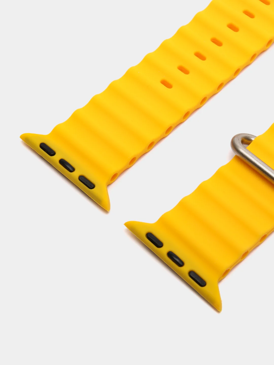 Желтый силиконовый ремешок для Apple Watch 38 / 40 / 41, 42 / 44 / 45 / 49 мм