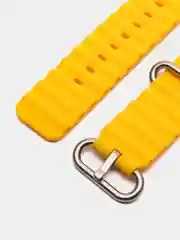 Желтый силиконовый ремешок для Apple Watch 38 / 40 / 41, 42 / 44 / 45 / 49 мм