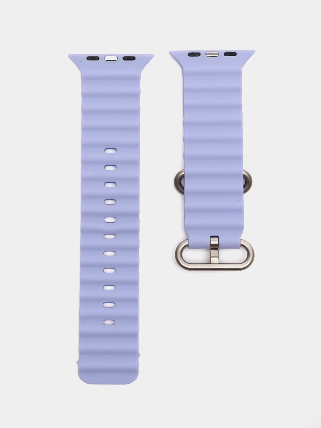 Лавандовый силиконовый ремешок для Apple Watch 38 / 40 / 41, 42 / 44 / 45 / 49 мм