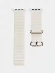 Белый силиконовый ремешок для Apple Watch 38 / 40 / 41, 42 / 44 / 45 / 49 мм