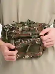 Тёмно-зелёный сумка поясная тактическая