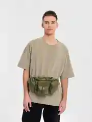 Зеленый сумка поясная тактическая