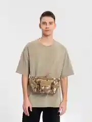 Бежевый сумка поясная тактическая
