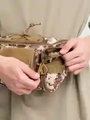 Бежевый сумка поясная тактическая