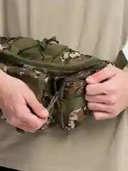 Зелёный хаки сумка поясная тактическая