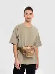 Песочный хаки сумка поясная тактическая