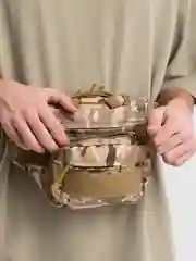 Золотистый хаки сумка поясная тактическая