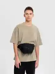 Черный сумка поясная тактическая