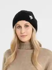 Черный шапка женская "Ива"